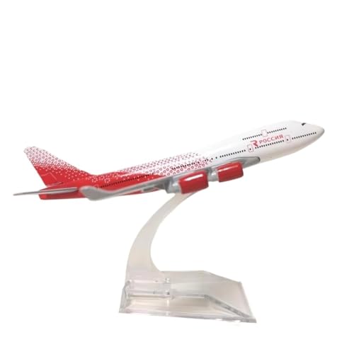 Metallflugzeugmodell 16CM Für Russiya B747 Livery Flugzeug Simulation Legierung Fertig Souvenir Hobby Sammlung Dekoration Modell Sammeln Oder Verschenken von YLQERZ