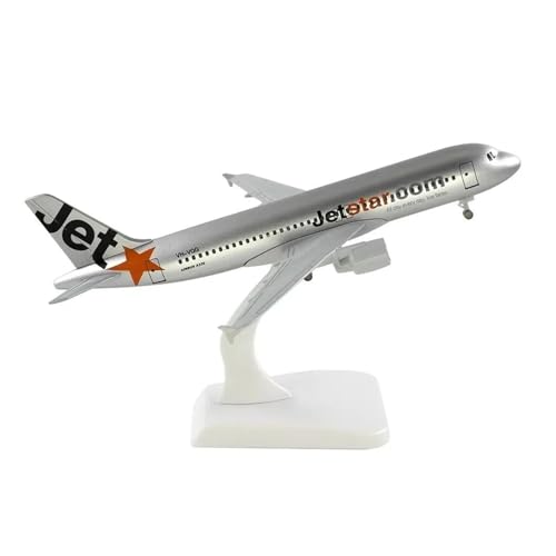 Metallflugzeugmodell 20 cm Für A320 Jetstar Airlines Modell 320 Metall Flugzeug Replika Legierung Material 1:400 Sammeln Oder Verschenken von YLQERZ