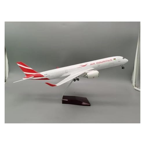 Metallflugzeugmodell 2025 1:85 Skala Modell Für Air Mauritius 350 Harz Flugzeug Sammlung Dekoration Display Spielzeug Sammeln Oder Verschenken(with Light) von YLQERZ