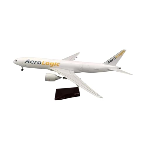 Metallflugzeugmodell 43cm Maßstab 1/142 Modellflugzeug Spielzeug Für B777-200 Aerologic Airlines Transport Druckguss Harz Flugzeug Display Sammeln Oder Verschenken von YLQERZ