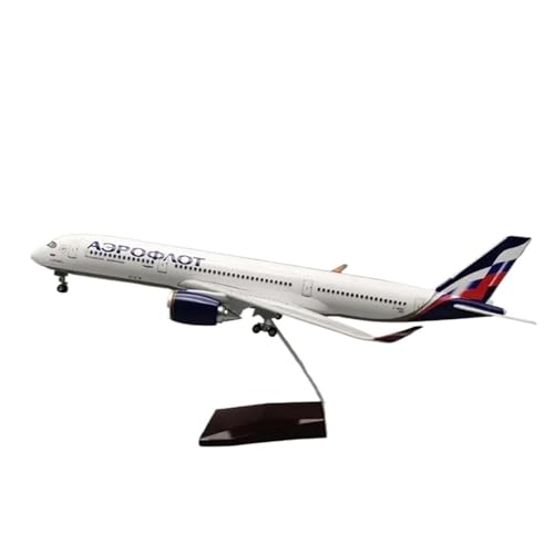 Metallflugzeugmodell 47CM Für A350 Russische Flugzeug Modell Miniatur Spielzeug Flugzeug Für Sammlung Tabletop Display Sammeln Oder Verschenken(No Light) von YLQERZ