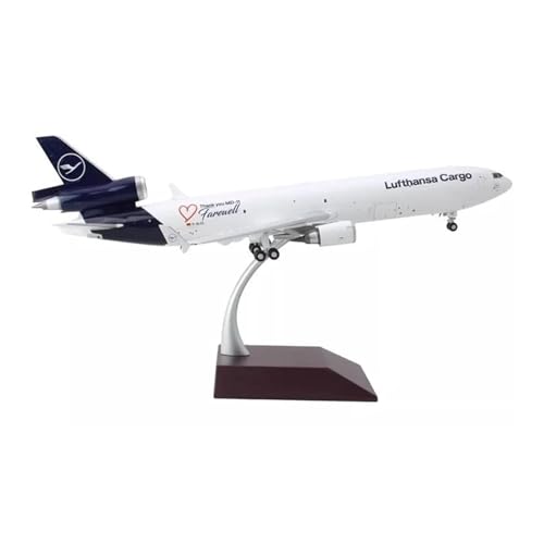 Metallflugzeugmodell Diecast 1/200 Skala Für Lufthansa Mcdonnell Douglas MD-11F Flugzeug Modell Legierung Sammlung Display Dekoration Sammeln Oder Verschenken von YLQERZ
