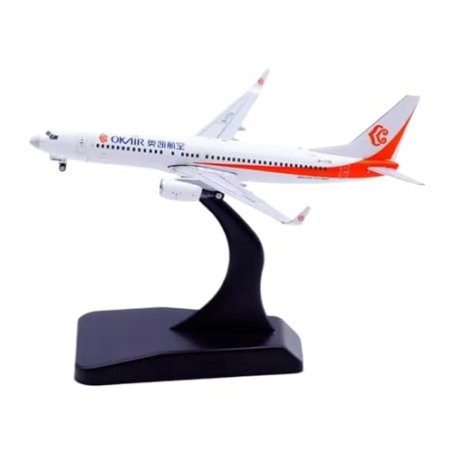 Metallflugzeugmodell Diecast 1:400 Für Okay B737-800 Flugzeug Simulation Legierung Souvenir Sammlung Hobby Dekoration Modell Sammeln Oder Verschenken von YLQERZ