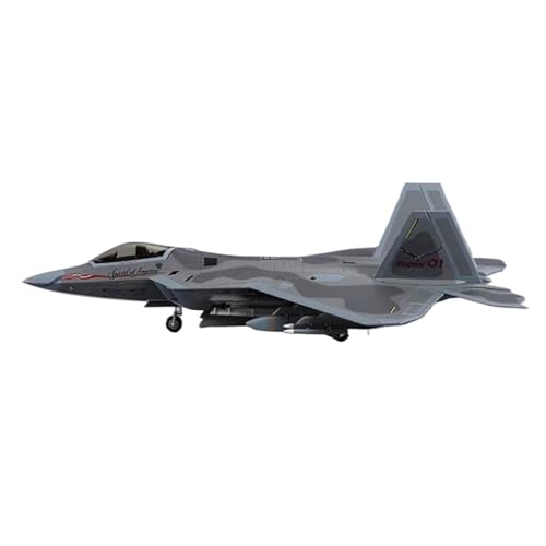 Metallflugzeugmodell Diecast Maßstab 1/72 Für F22 Raptor Flugzeugmodell Simulation Legierung Militärflugzeugsammlung Sammeln Oder Verschenken von YLQERZ