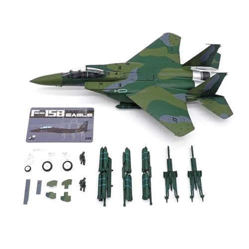 Metallflugzeugmodell Diecast Metalllegierung Maßstab 1/72 Für F-15B F15 Eagle Flugzeug Kampfflugzeug Replik Modell Spielzeug Für Sammlungen Sammeln Oder Verschenken von YLQERZ