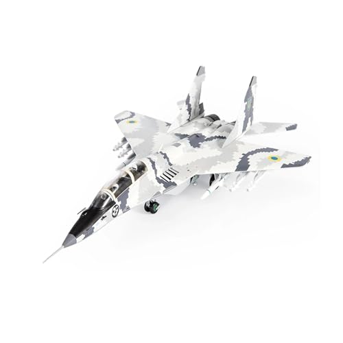 Metallflugzeugmodell Druckguss 1/72 Für Ukraine Twin Sitz MIG-29 MIG29 Kämpfer Modell Digital Camo Legierung Sammlung Modell Sammeln Oder Verschenken von YLQERZ