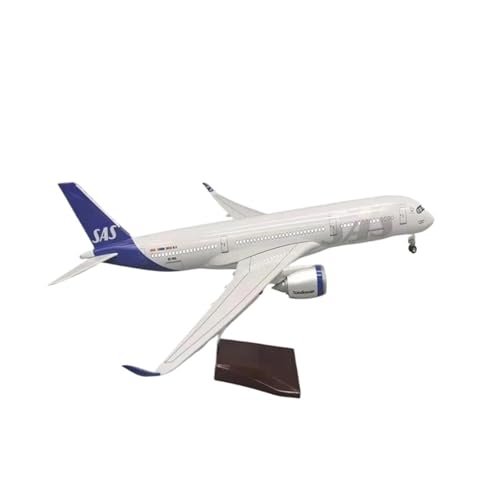 Metallflugzeugmodell Druckguss 1:130 Für Skandinavisches A350-900-Modellflugzeug Druckguss-Flugzeuge Modellsammlung Ornam Fine Craft-Modellflugzeug Sammeln Oder Verschenken(with Light) von YLQERZ