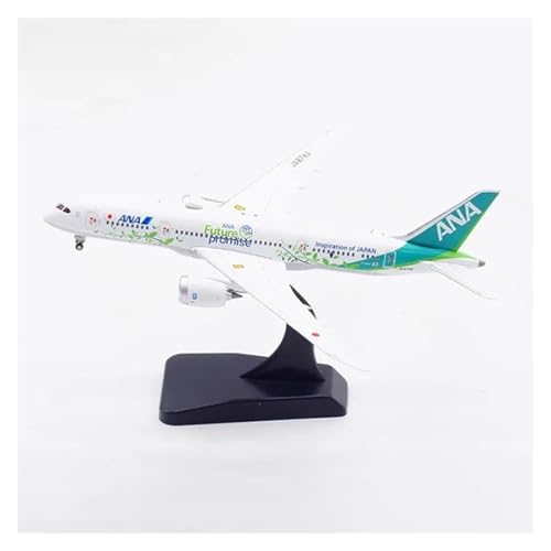 Metallflugzeugmodell Druckguss 1:400 Für All Nippon Airways 787-8 JA874A Flugzeugsimulation Legierung Fertiges Souvenir-Sammlungsmodell Sammeln Oder Verschenken von YLQERZ