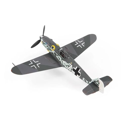 Metallflugzeugmodell Druckguss 1:72 Maßstab Für Deutschland BF109G Elias Kuhlein Kampfflugzeug Legierung Souvenir Sammlung Sammeln Oder Verschenken von YLQERZ