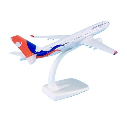Metallflugzeugmodell Druckguss 20 cm Für AIR Nepal Airbus A330 Flugzeug Modell Legierung Metall Airways Flugzeug Modell Stand Diecast Modell Statische Sammeln Oder Verschenken von YLQERZ