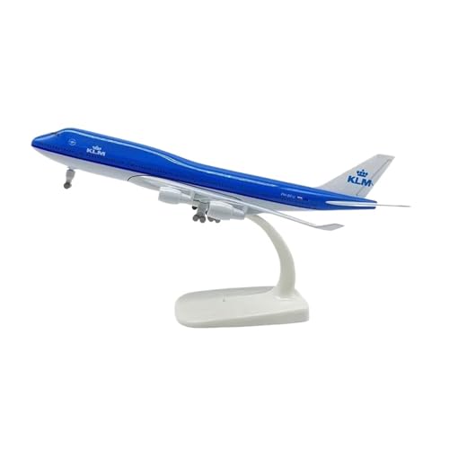 Metallflugzeugmodell Druckguss 20-cm-Maßstab Für Modellflugzeug KLM Holland 747 Modellflugzeug Metalldruckguss-Flugzeugsammlung Ausstellungsflugzeuge Sammeln Oder Verschenken von YLQERZ