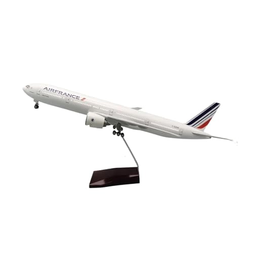 Metallflugzeugmodell Druckguss 47CM 1:142 Modellflugzeug Für B777 Frankreich Airbus LED Licht Druckguss Maschine Gesammelt Luftfahrt Enthu Sammeln Oder Verschenken(with lamp) von YLQERZ