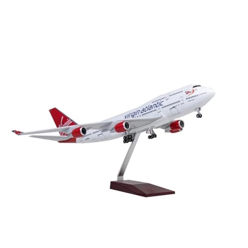 Metallflugzeugmodell Druckguss 47CM Für B747 Virgin Plane Modellflugzeug British Diecast Airplanes Commemorative Edition Fertiges Druckgussflugzeug Sammeln Oder Verschenken von YLQERZ