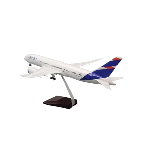 Metallflugzeugmodell Druckguss 47CM Für B787 Dreamliner Modell Flugzeug 787 LATAM Airline Diecast Flugzeug W Licht Und Rad Büros Zubehör Sammlung Sammeln Oder Verschenken(with lamp) von YLQERZ
