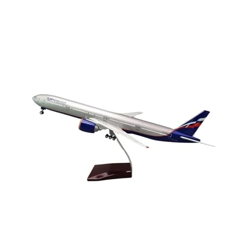 Metallflugzeugmodell Druckguss Flugzeug Druckguss 1:150 Maßstab Für Russland B777 Diecast Modell Airlines Harz Sammlung Dekoration Display Sammlung Sammeln Oder Verschenken(with lamp) von YLQERZ