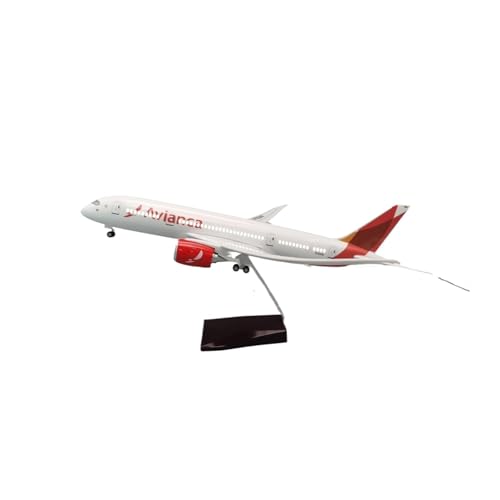 Metallflugzeugmodell Druckguss Flugzeug Im Maßstab 1:150 Druckgussharz Für Flugzeuge Avianca B787 Flugzeugmodellsammlung Displaymodell Flugzeugmodell Sammeln Oder Verschenken(No lamp) von YLQERZ