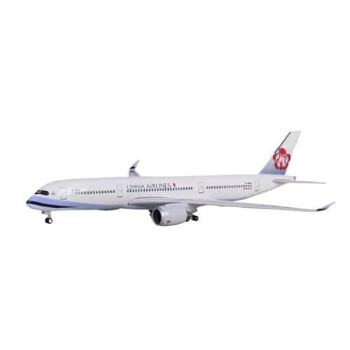 Metallflugzeugmodell Druckguss-Harz-Spielzeug 47 cm Maßstab 1/142 A350 Taiwan-Modellflugzeug Souvenir Heimdekoration Sammeln Oder Verschenken(No Light) von YLQERZ