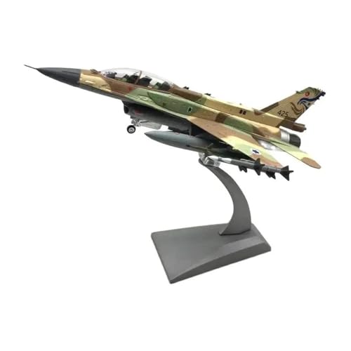 Metallflugzeugmodell Druckguss-Maßstab 1/72 Für Die Militärische Hobby-Sammlung des F-16I-Kampfjets Der Israelischen Luftwaffe Sammeln Oder Verschenken von YLQERZ