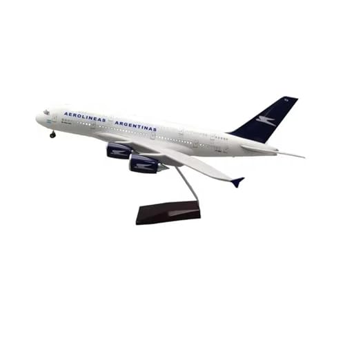 Metallflugzeugmodell Druckguss Maßstab 1:160 Für A380 Argentina Druckgussharz-Flugzeugmodell Flugzeugsammlung Desktop-Display Flugzeug-Hobbymodelle Sammeln Oder Verschenken von YLQERZ