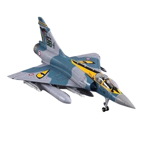Metallflugzeugmodell Druckguss-Maßstab 1:72 Für Mirage 2000 Kampfflugzeug Legierung Fertiges Statisches Dekorations-Souvenir Sammeln Oder Verschenken von YLQERZ