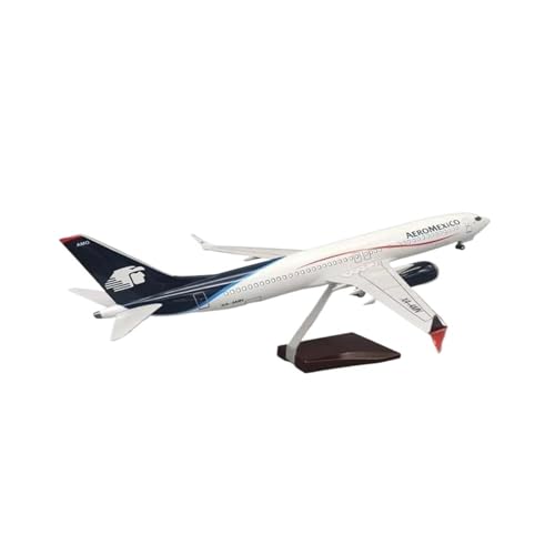 Metallflugzeugmodell Druckguss Maßstab 1:85 Für B737 Mexiko-Flugzeugmodell Aus Harz Mit Basisfahrwerken Für Die Modellsammlung Einer Klassischen Sammeln Oder Verschenken(with Light) von YLQERZ
