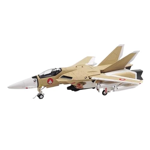 Metallflugzeugmodell Druckguss-Modell 1:72 Für Macross VF-1A Kampfflugzeug Legierungsmodell Statische Dekoration Souvenir Für Erwachsene Sammeln Oder Verschenken von YLQERZ