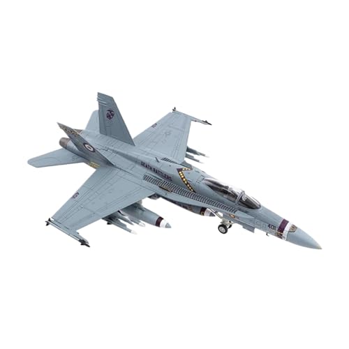 Metallflugzeugmodell Druckguss-Modell Im Maßstab 1/72 des Für Die Marine F18C Kampfjets Militärmodellflugzeug-Display Sammeln Oder Verschenken von YLQERZ