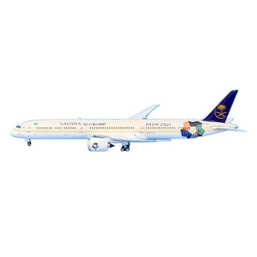 Metallflugzeugmodell Druckguss-Modell Im Maßstab 1:400 Für Saudia 787-10 HZ-AR26 Flugzeugsimulation Legierung Souvenir-Sammlung Sammeln Oder Verschenken von YLQERZ
