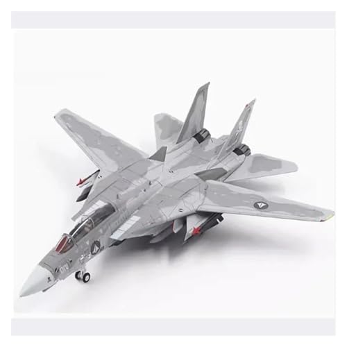 Metallflugzeugmodell Druckguss-Modell Im Maßstab 1:72 Für Macross F-14 Fighter Alloy Aircraft Model Statische Dekoration Souvenir Sammeln Oder Verschenken(Gray) von YLQERZ