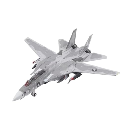 Metallflugzeugmodell Druckguss-Modell Im Maßstab 1:72 Für Macross F-14 Fighter Alloy Fertigflugzeugmodell Statische Dekoration Souvenir Sammeln Oder Verschenken(Gray) von YLQERZ