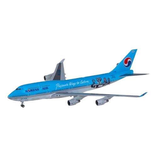 Metallflugzeugmodell Druckguss-Modellflugzeug Im Maßstab 1:200 Für Korean Air B747-400 HL7488 Legierung Flugzeugmodell Display-Dekoration Sammeln Oder Verschenken von YLQERZ