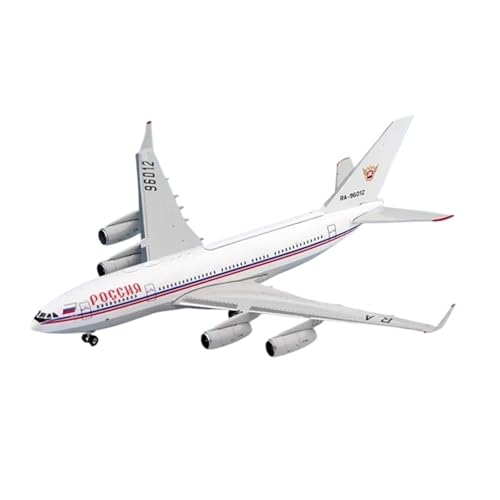 Metallflugzeugmodell Druckguss-Skala 1/400 Für Russische Flugzeuge IL-96-300 Flugzeug Il96 RA-96012 Sammlung Display Miniaturmodell Sammeln Oder Verschenken von YLQERZ