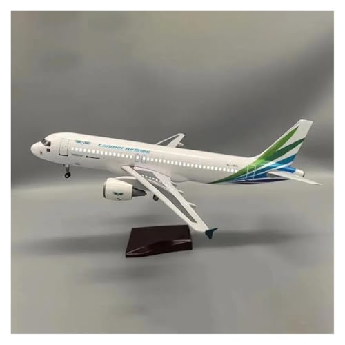 Metallflugzeugmodell Flugzeug Spielzeug 47CM 1/142 Für A320 Mission Hills Kambodscha Flugzeug Modell Resinor Sammlung Sammeln Oder Verschenken(with Light) von YLQERZ
