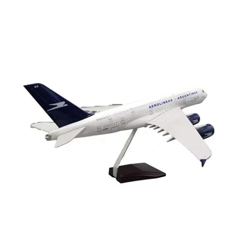 Metallflugzeugmodell Flugzeuge Modell Für 380 Flugzeuge Argentine Airlines 47CM Diecast Flugzeug Modelle Für Flugzeuge Dekoration Sammeln Oder Verschenken(No Light) von YLQERZ