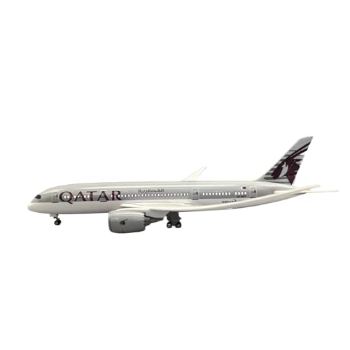 Metallflugzeugmodell Flugzeugmodell Spielzeug 47CM Für Qatar Air Airline B787 Dreamliner 1/130 Harz Replik Sammlung Sammeln Oder Verschenken(No Light) von YLQERZ