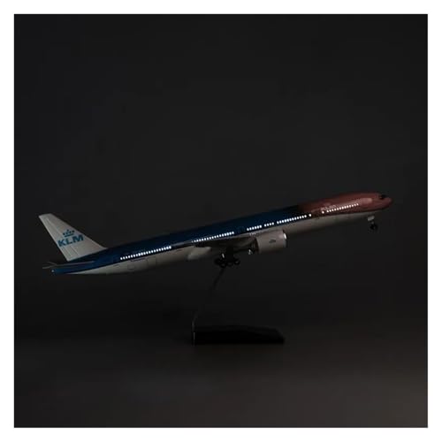 Metallflugzeugmodell Für 777 Boeing 777 47cm Maßstab 1/157 B777 Harz Flugzeug Spielzeug W Licht Und Rad Fahrwerk Sammeln Oder Verschenken(with Light) von YLQERZ