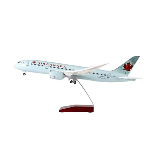 Metallflugzeugmodell Für B787 Dreamliner Flugzeug Canada Airlines Modell 1/130 Skala 43cm Druckguss Harz W Licht & Whee Sammeln Oder Verschenken(No Light) von YLQERZ