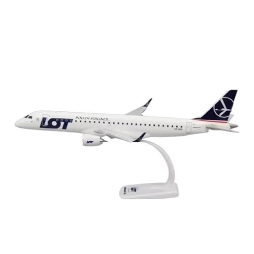 Metallflugzeugmodell Für E175 E195 Lot Polish Airlines 1/100 Skala Abs Montage Flugzeug Modell Spielzeug Sammlung Sammeln Oder Verschenken(E195) von YLQERZ