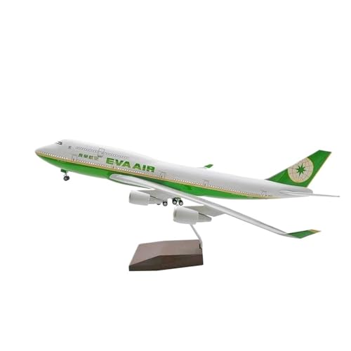 Metallflugzeugmodell Für Flugzeuge Für Boeing 747 47cm Großes Modell Druckgussflugzeug B747 Dekoratives Display Sammlerstück Sammeln Oder Verschenken(with Light) von YLQERZ