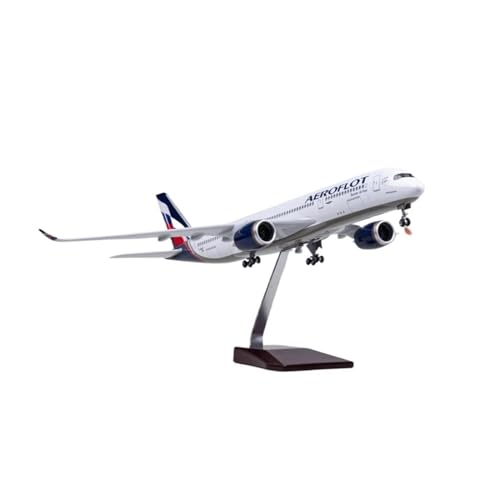 Metallflugzeugmodell Harz 1/142 Skala Für Flugzeug Airbus A350 Russische Modell W Licht Und Rad Flugzeug Sammeln Oder Verschenken(No Light) von YLQERZ