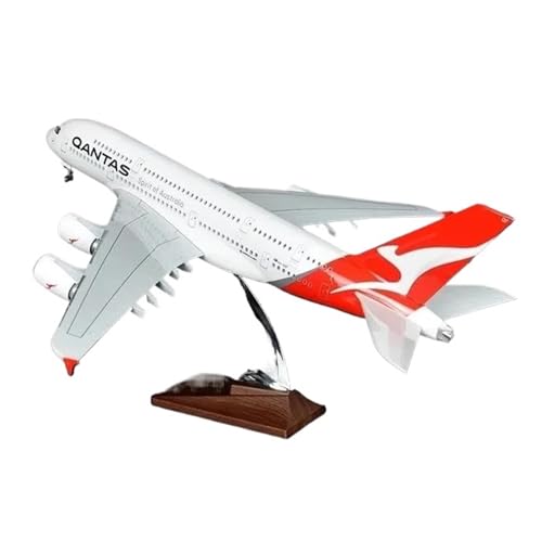 Metallflugzeugmodell Harz 1/160 Für A380 Air Bus Passagierflugzeug Mit Kabinenbeleuchtung Australien Flugzeugmodell Sammeln Oder Verschenken(No Light) von YLQERZ