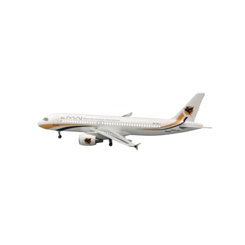 Metallflugzeugmodell Harz 1/80 Skala 47cm Spielzeug Flugzeug Für A320 NEO Myanmar Licht Modell Mit Fahrwerk Und Lichter Sammeln Oder Verschenken(No Light) von YLQERZ