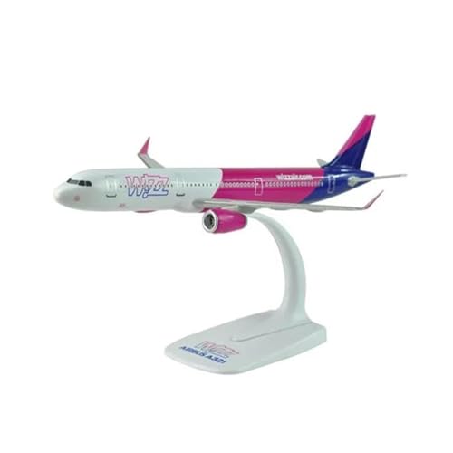 Metallflugzeugmodell Harz A321 Flugzeug Modell Spielzeug Für WIZZ AIR 22cm Montage Basis Statische Airliner Souvenir Sammeln Oder Verschenken von YLQERZ