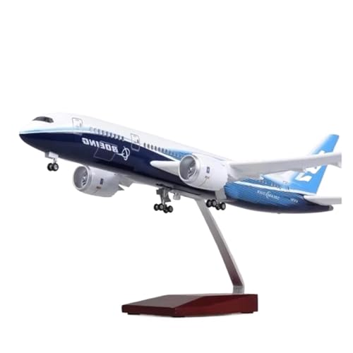 Metallflugzeugmodell Harzflugzeug Im Maßstab 1:150 Für Zivile Verkehrsflugzeuge Boeing 787 Mit Lichtanzeigemodell Sammeln Oder Verschenken(No Light) von YLQERZ