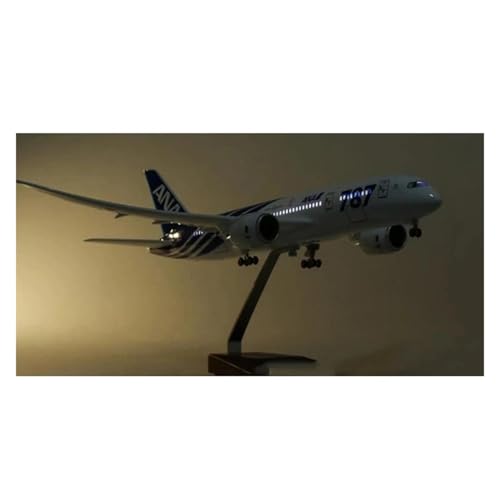 Metallflugzeugmodell Luftfahrt-Enthusiasten-Sammlung Für B787 Japan Ana 47 cm Druckguss-Flugzeug-Modell Spielzeug Simula Sammeln Oder Verschenken(with Light) von YLQERZ