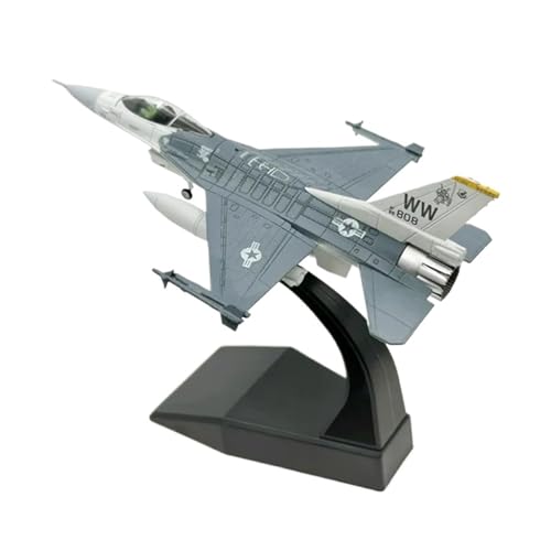 Metallflugzeugmodell Maßstab 1/100 Für F-16C Kampfflugzeuge Diecast Metall Flugzeug Modell Spielzeug Für Sammlung Sammeln Oder Verschenken von YLQERZ