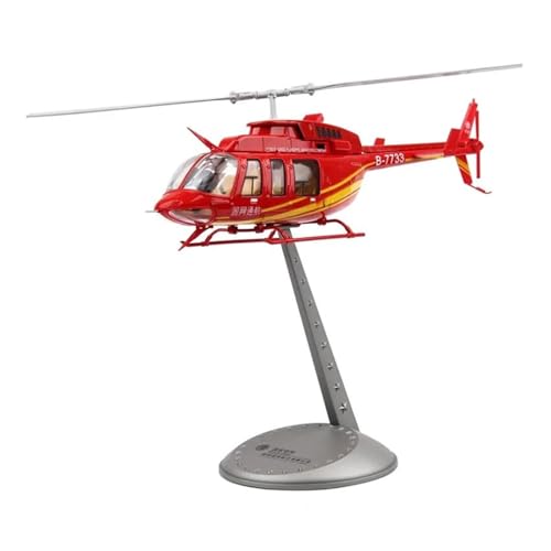 Metallflugzeugmodell Maßstab 1/32 Für Bell 206 Hubschrauber Miniatur Druckguss Legierung Material Flugzeug Modell Souvenir Sammlung Sammeln Oder Verschenken von YLQERZ
