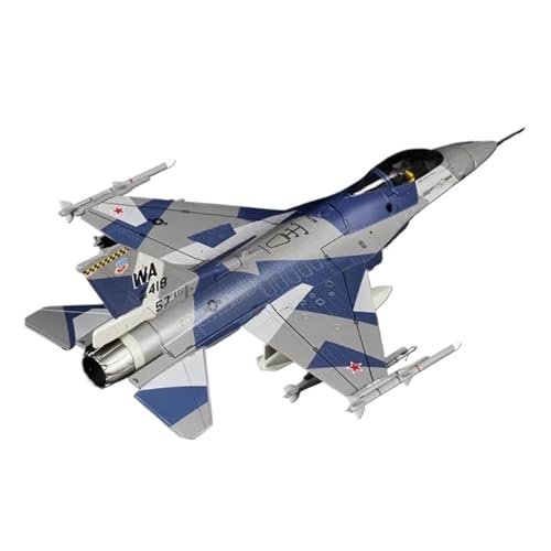 Metallflugzeugmodell Maßstab 1/72 Für Air Force F-16C Kämpfer Militär Kampfflugzeug Flügel F16 Legierung Fertigmodell Spielzeug Sammeln Oder Verschenken von YLQERZ