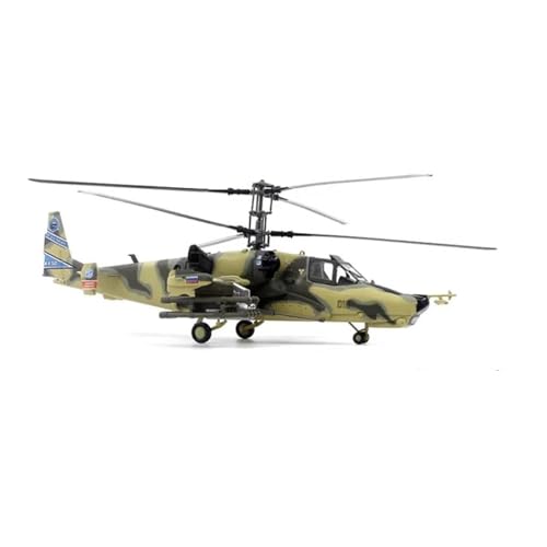 Metallflugzeugmodell Maßstab 1/72 Für Die Russische Landluftfahrt Ka50 Black Shark Gunship Ka-50 Flugzeugmodell-Spielzeugsammlung Sammeln Oder Verschenken von YLQERZ