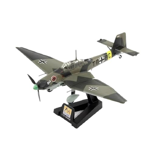 Metallflugzeugmodell Maßstab 1/72 Für Trumpeter Luftwaffe JU87D-1 Stuka Bomber Flugzeug Modell Dekorative Sammlung Sammeln Oder Verschenken von YLQERZ